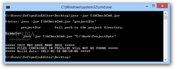 TibCheck screenshot