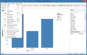 TIBCO Spotfire screenshot 3