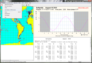 TideComp screenshot 2