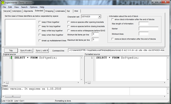 Tidycode Pl Sql Formatter screenshot 4