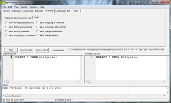 Tidycode Pl Sql Formatter screenshot 5