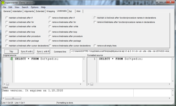 Tidycode Pl Sql Formatter screenshot 6