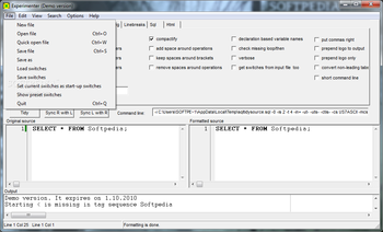 Tidycode Pl Sql Formatter screenshot 9