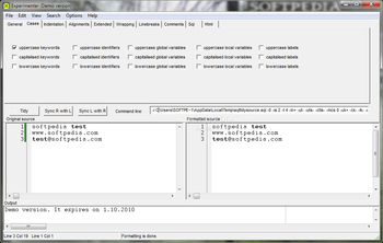 Tidycode T-Sql Formatter screenshot 3