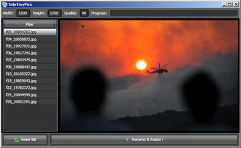 TidyTinyPics screenshot