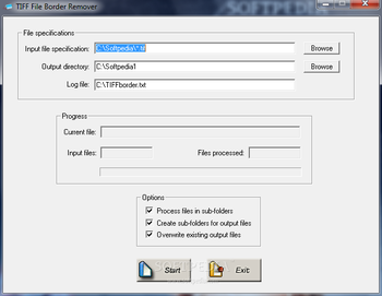 TIFF Border Remover screenshot