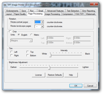 TIFF Image Printer screenshot