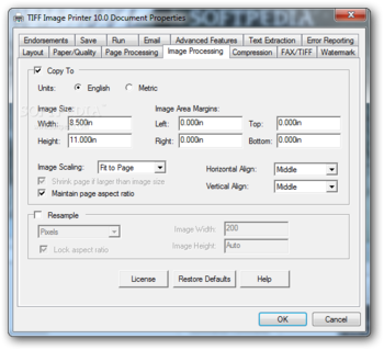 TIFF Image Printer screenshot 2