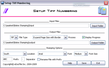 Tiff Numbering screenshot 3