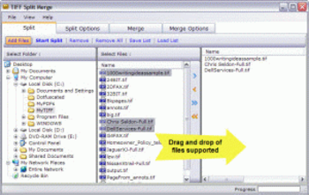 TIFF Split Merge screenshot