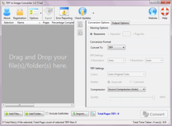 TIFF to Image Converter screenshot 2