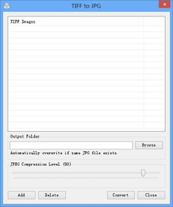 TIFF to JPG screenshot