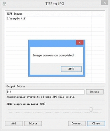 TIFF to JPG screenshot 2