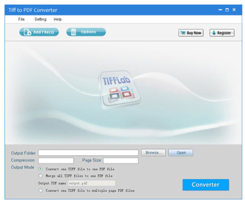 TIFF to PDF Converter screenshot