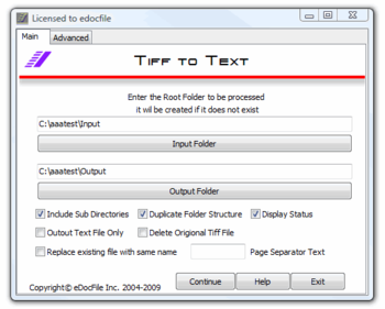 Tiff to Text screenshot 2