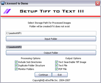 Tiff to Text III screenshot 3