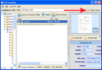 TiffCombine screenshot