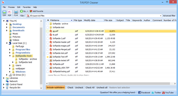 Tiff/PDF Cleaner screenshot