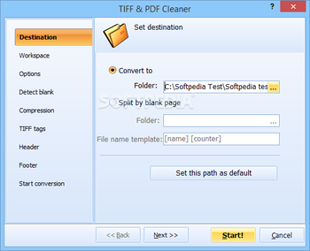 Tiff/PDF Cleaner screenshot 2