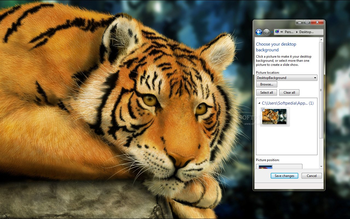 Tiger Painting screenshot