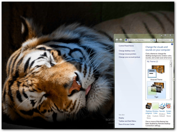 Tiger Windows Theme screenshot