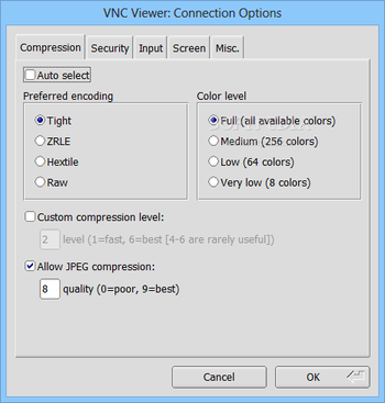 TigerVNC screenshot 3