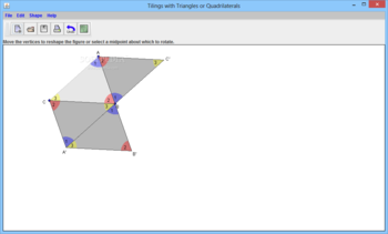Tilings with Triangles or Quadrilaterals screenshot