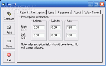 Tilt and Wrap Calculator screenshot 2