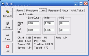 Tilt and Wrap Calculator screenshot 3