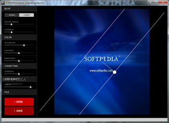 TiltShift Generator screenshot