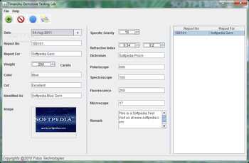 Timanishu Gemstone Testing Lab screenshot