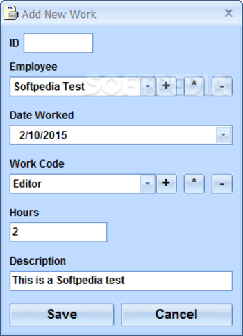 Time Card Database Software screenshot 3