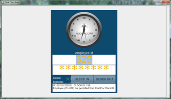 Time Clock Free screenshot