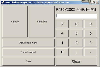 Time Clock Manager Pro screenshot 3