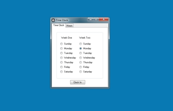 Time Clock screenshot