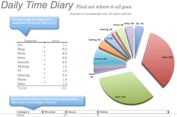 Time Diary screenshot
