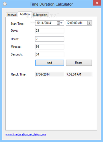 Time Duration Calculator screenshot 2
