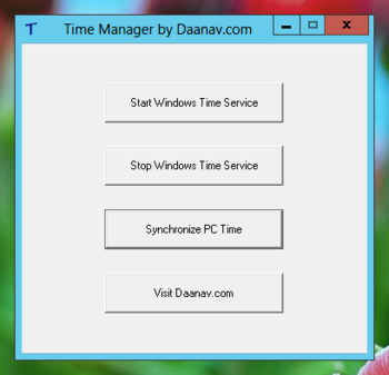 Time Manager screenshot