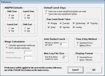 Time Worked Calculator screenshot 2