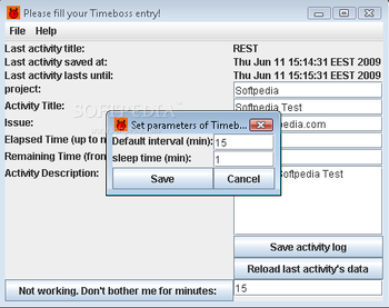 Timeboss screenshot 3
