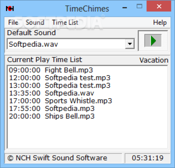 TimeChimes screenshot