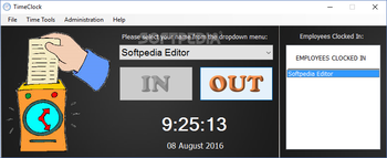 TimeClock screenshot
