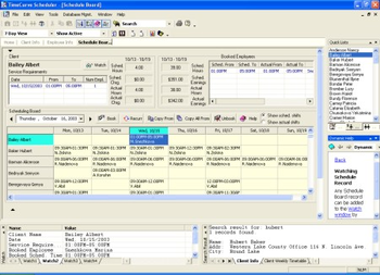 TimeCurve Scheduler screenshot