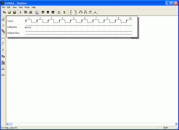 TimeGen Timing Diagram Editor screenshot