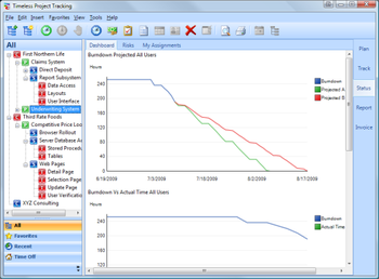 Timeless Project Tracking 3.0 screenshot
