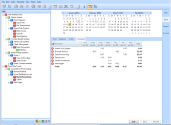 Timeless Project Tracking screenshot 4