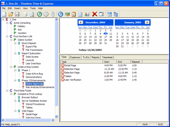 Timeless Time & Expense Enterprise screenshot 2