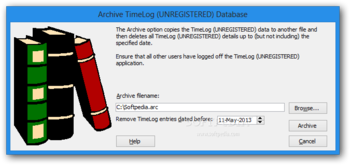 TimeLog screenshot 6