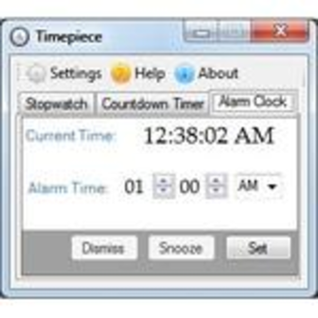 Timepiece screenshot