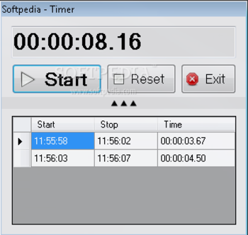 Timer screenshot